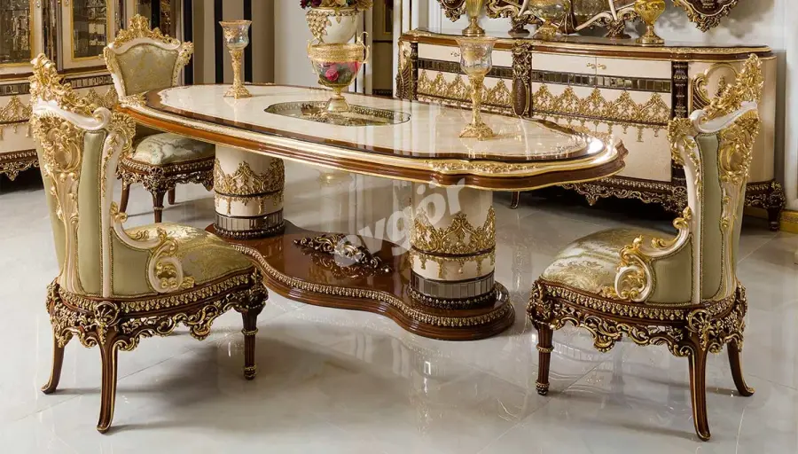 Firuze Klasik Yemek Odası - 2