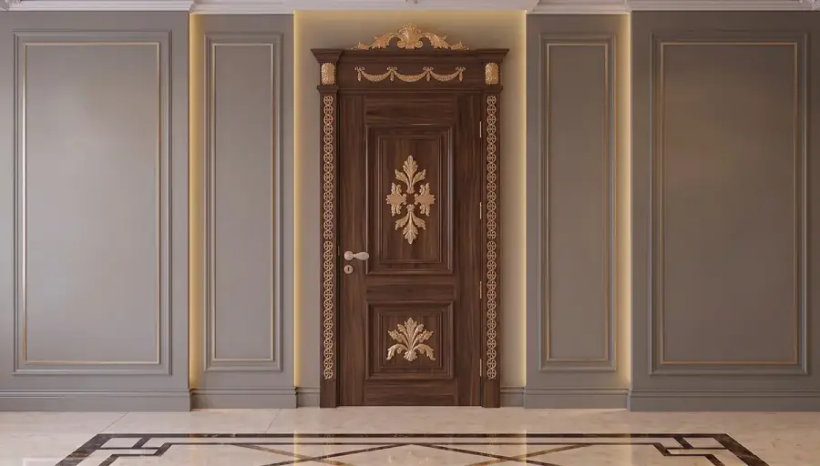 باب Gaye الكلاسيكي المزخرف بتاج - 3