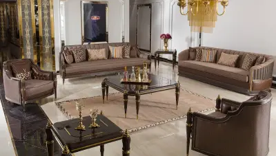 Aleste Lüks Koltuk Takımı - 1