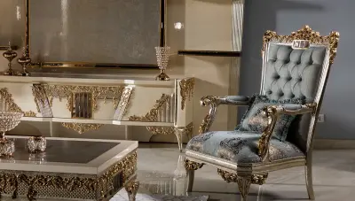 Hanedan Luxury Sofa Set - 6