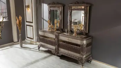 Hanzade Krem Klasik Konsol - 1