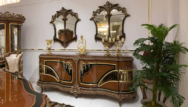 Harzemşah Klasik Konsol + Ayna