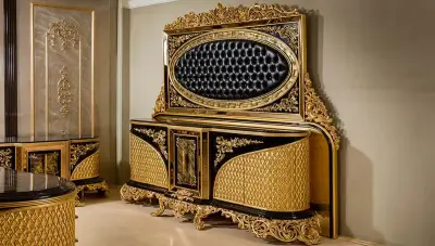 Hazar Siyah Klasik Makam Odası - 9