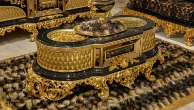 Hazar Siyah Orta Sehpa