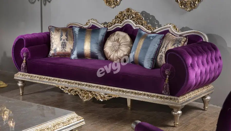 Kral Art Deco Sofa Set - 3