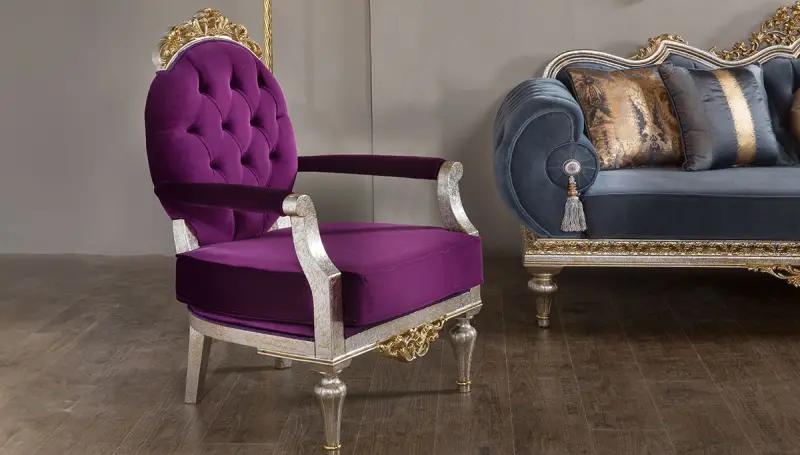 Kral Art Deco Sofa Set - 4