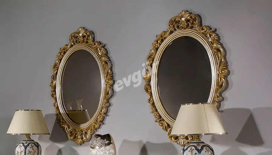 Hümayun Krem Avangarde Konsol Aynası - 1