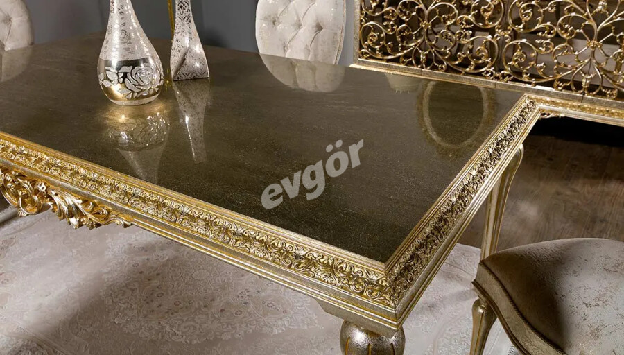 Hümayun Krem Avangarde Yemek Masası