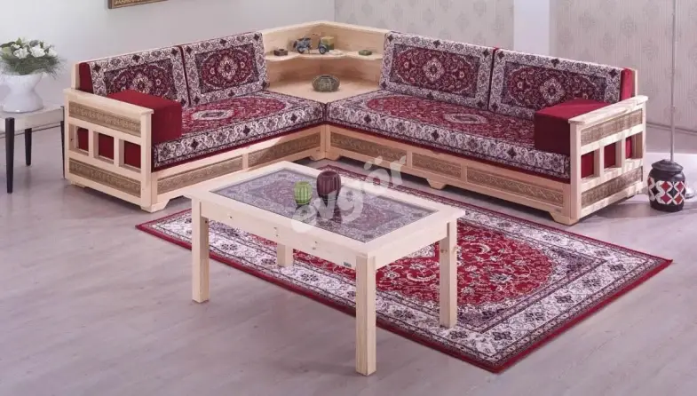 Hünas Wooden Oriental Corner Set - 1