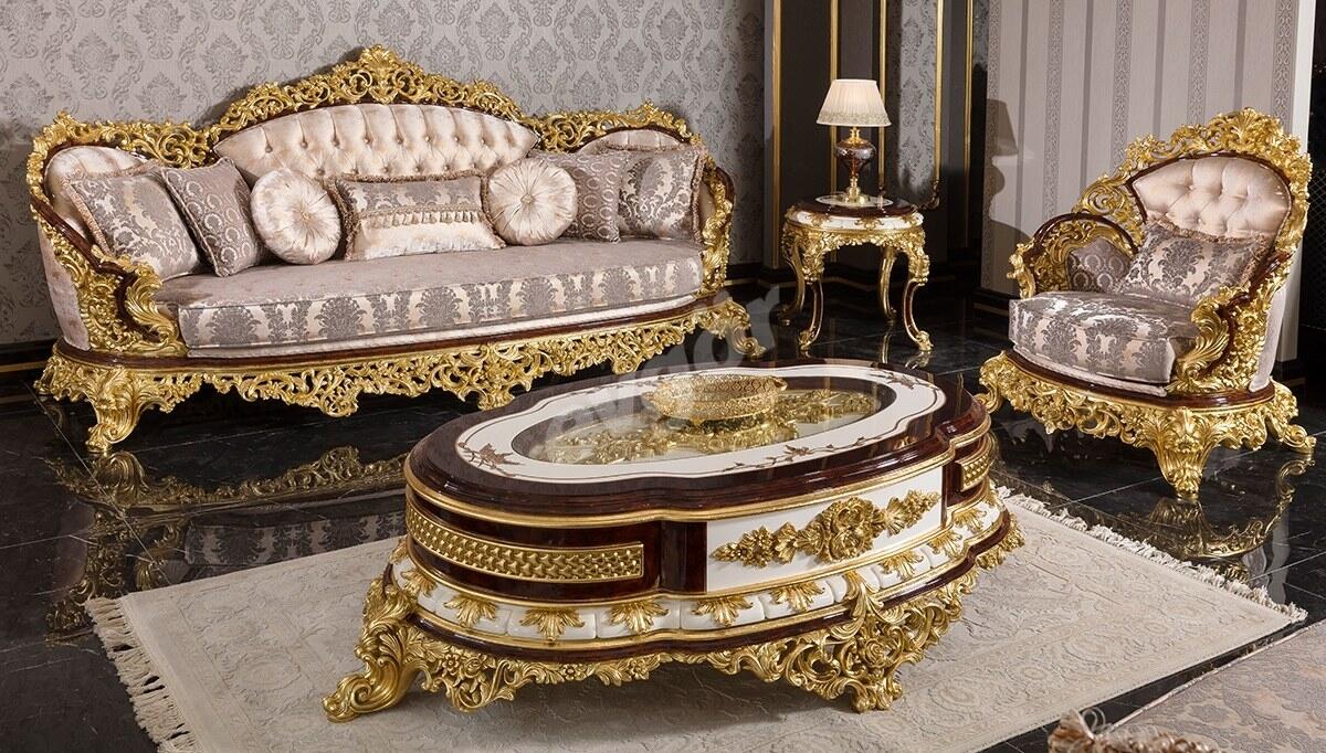 Hünkar Luxury Sofa Set - 4