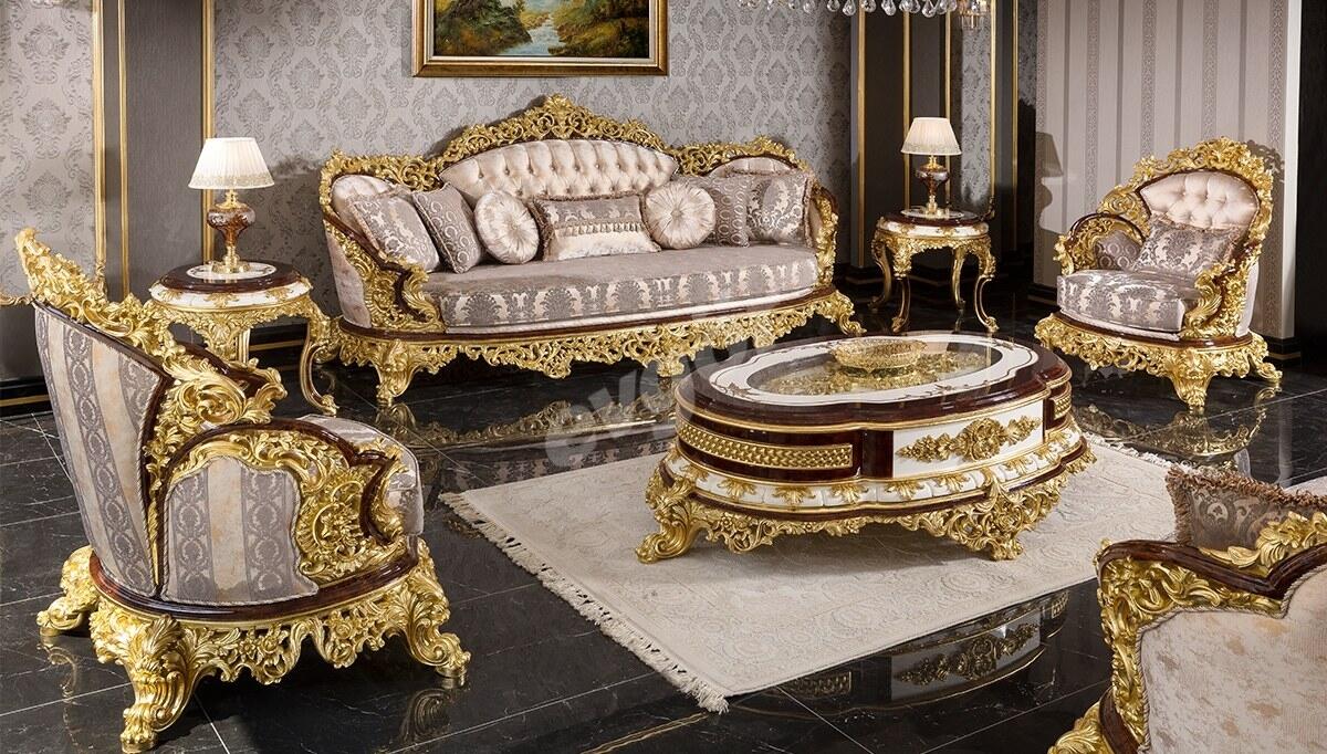 Hünkar Luxury Sofa Set - 1