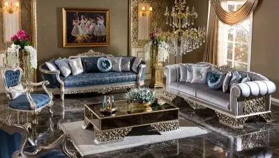 İhtişam Klasik Koltuk Takımı - 1