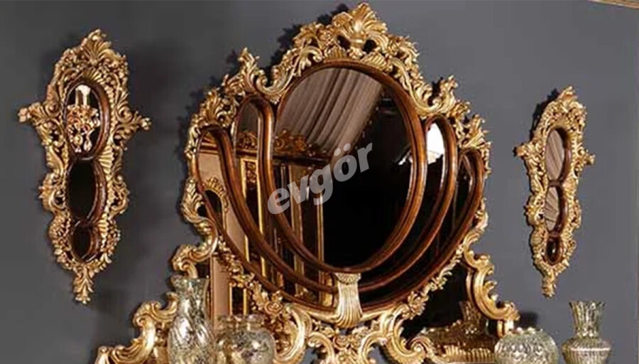 Kamelya Klasik Konsol Aynası