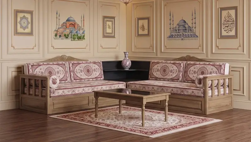 ركن شرقي خشبي Karatay - 1