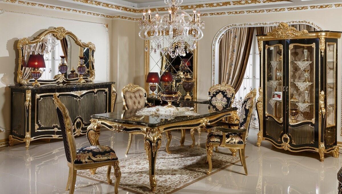 Kayıhan Black Classic Dining Room