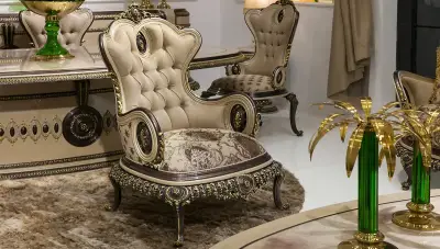 Kösem Klasik Koltuk Takımı - 3