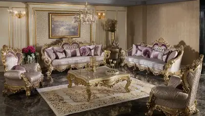 Kraliyet Klasik Koltuk Takımı - 1