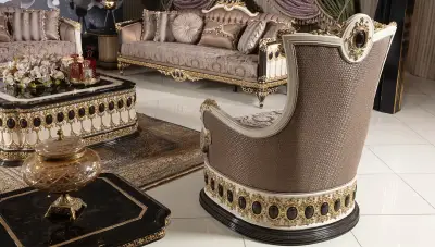 Küheylan Klasik Orta Sehpa - 4