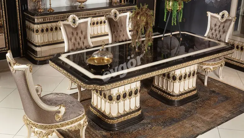 Küheylan Klasik Yemek Masası - 2