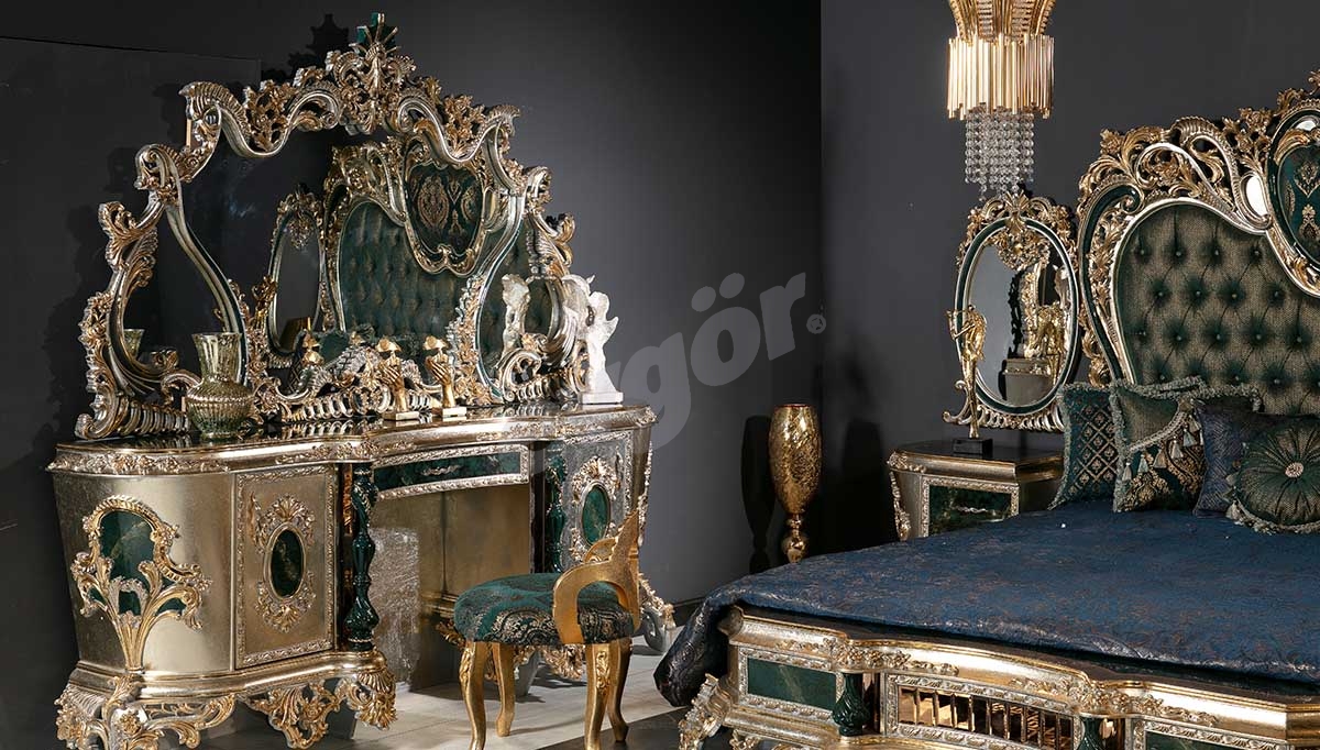 Lapseki Yeşil Klasik Yatak Odası - 6