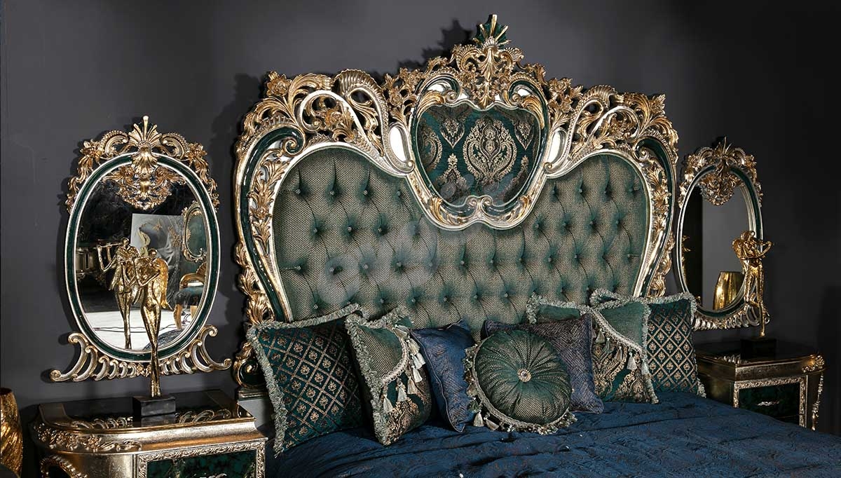 Lapseki Yeşil Klasik Yatak Odası - 11