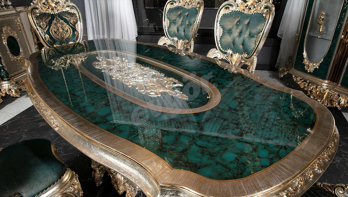 Lapseki Yeşil Klasik Yemek Odası - 7