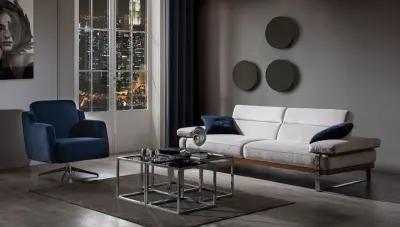 Lavenya Metal Sofa Set - 2