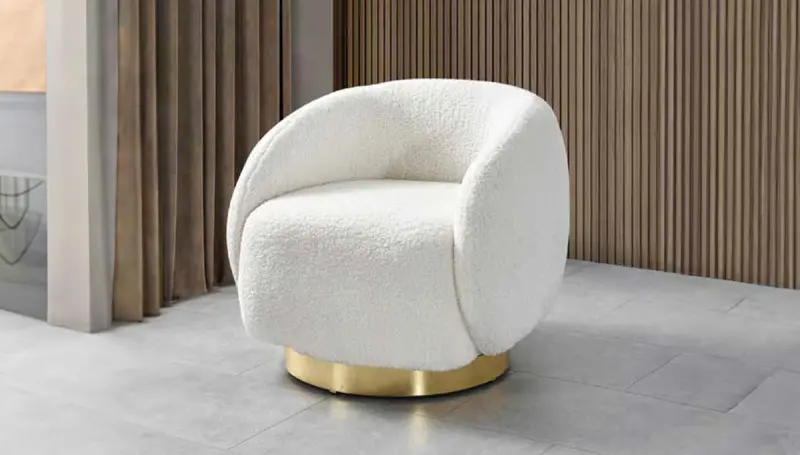 Lego Beyaz Modern Berjer - 2