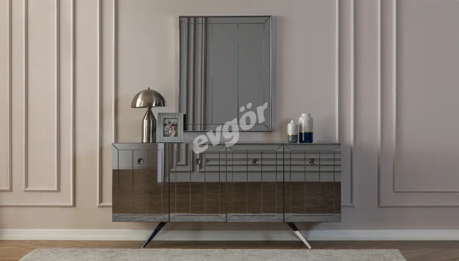 Lekza Antrasit Modern Konsol