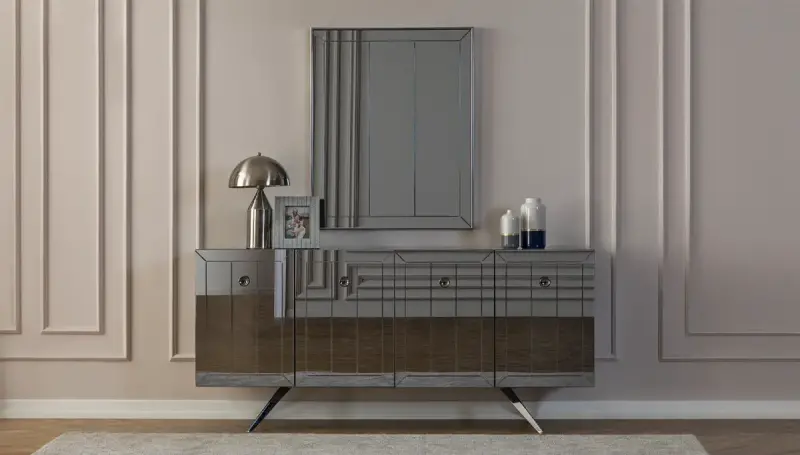 Lekza Antrasit Modern Yemek Odası - 3