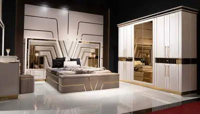 London Lüks Yatak Odası - 1