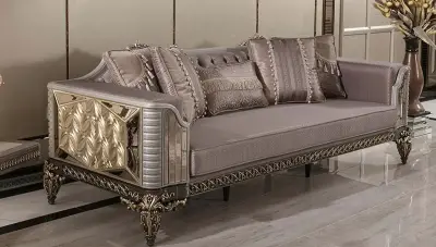 Lovren Art Deco Sofa Set - 7