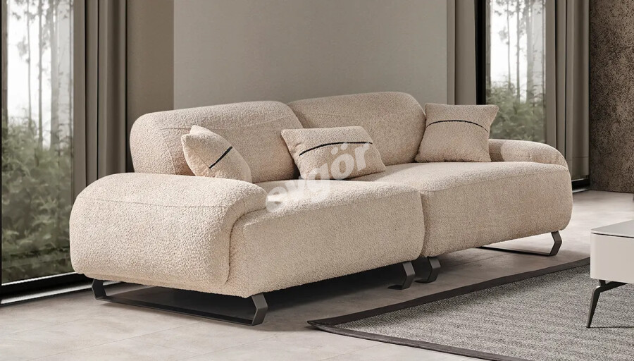 Manolya Modern Üçlü Koltuk