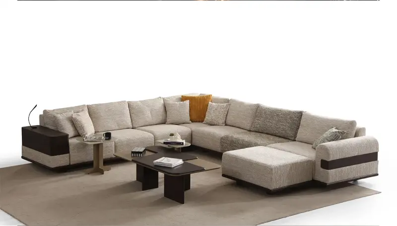 طقم كنب زاوية Marin الحديث - 3