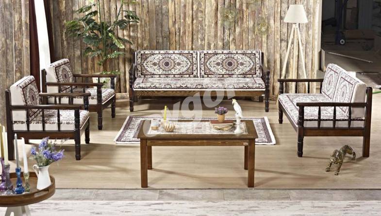 Mavera Turned Oriental Corner Set - 1