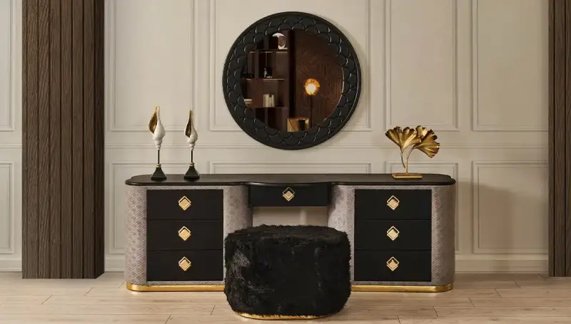 Melusa Gray Bed with Television - 7