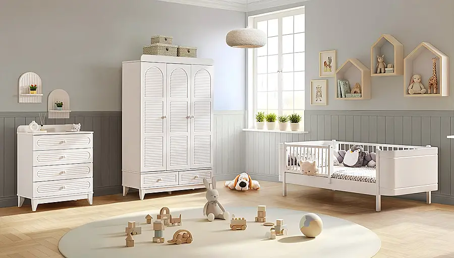 غرفة أطفال Miya White Montessori - 2