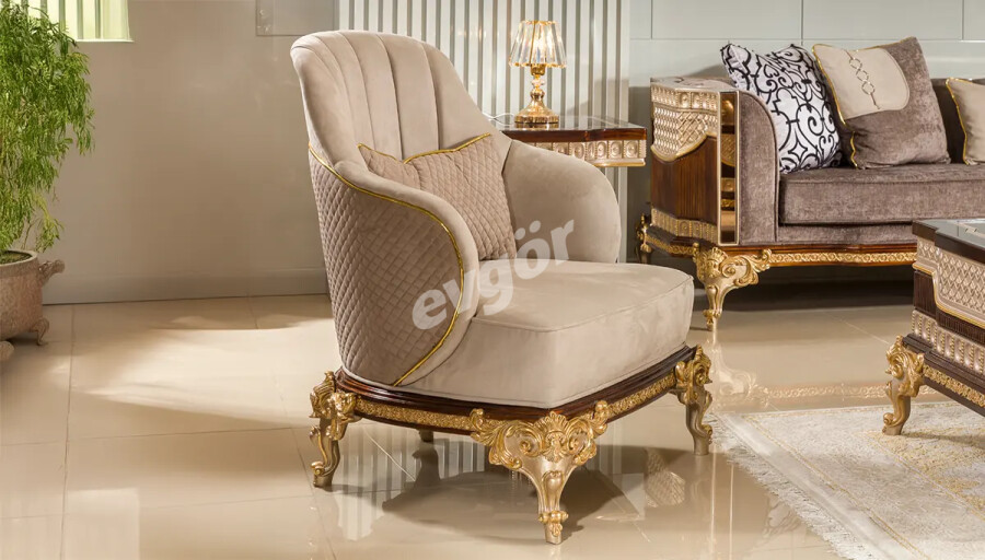 Monaco Lüks Tekli Koltuk