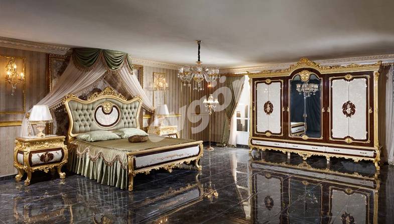 Monesa Gold Leaf Bedroom - 1