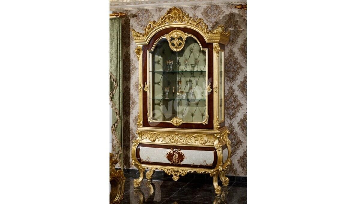 Monesa Gold Leaf Dining Room - 11