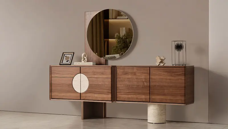 Montella Modern Ceviz Yemek Odası - 4