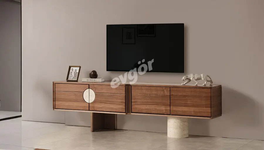 Montella Modern Ceviz Yemek Odası - 5