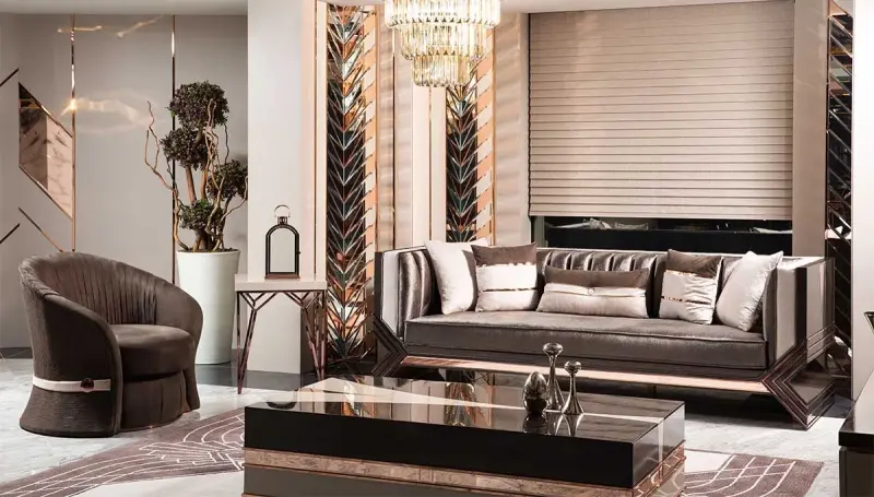 Montenegro Luxury Sofa Set - 1