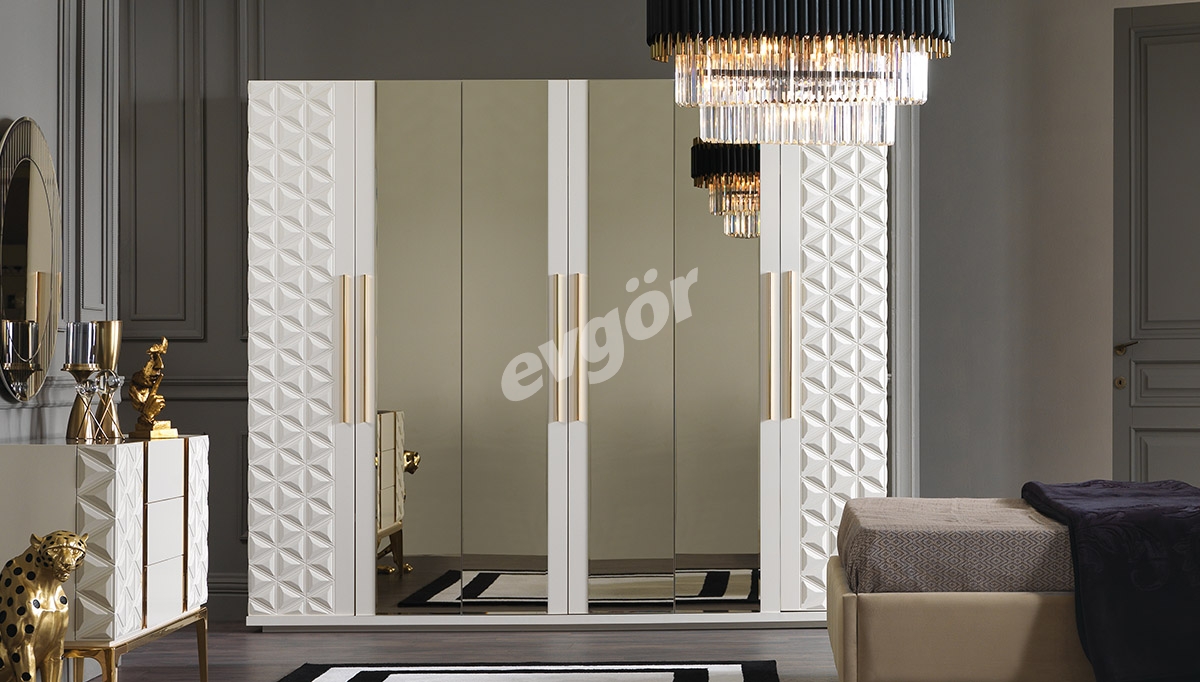 Montreal Gold Modern Dolap - 2