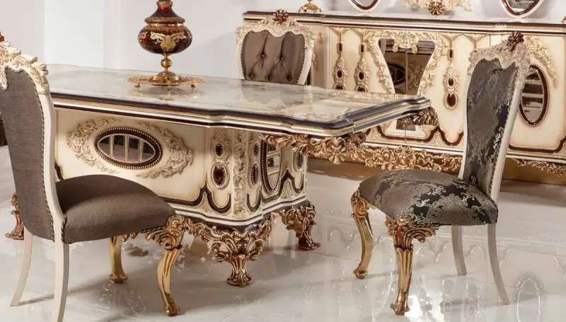 غرفة طعام Morocco الكلاسيكية | أثاث Evgor - 4