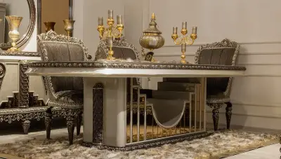 Nades Varaklı Avangarde Yemek Masası