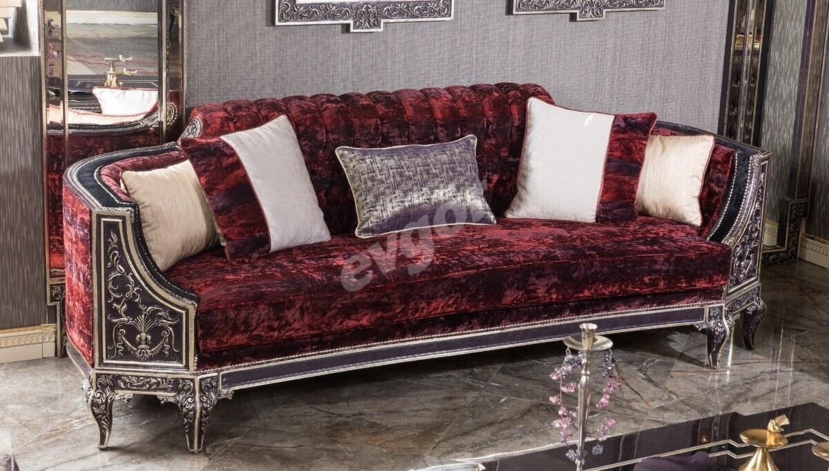 Nişava Classic Sofa Set - 2