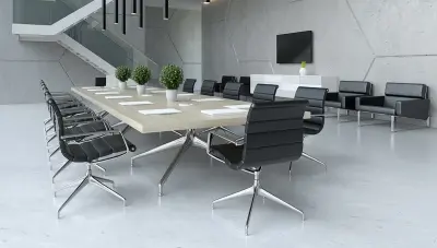 Ocre Toplantı Masası