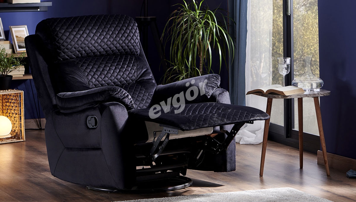 Opava Siyah TV Koltuğu