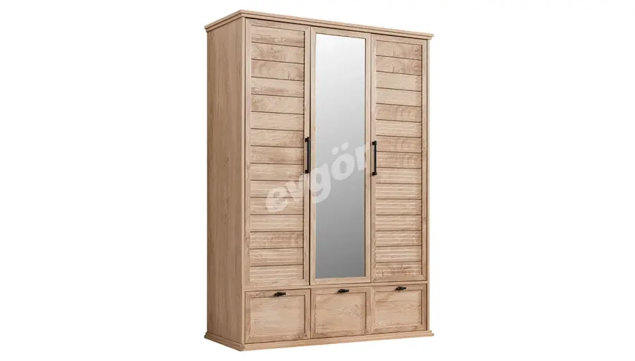Pallema 3 Kapılı Dolap - 1